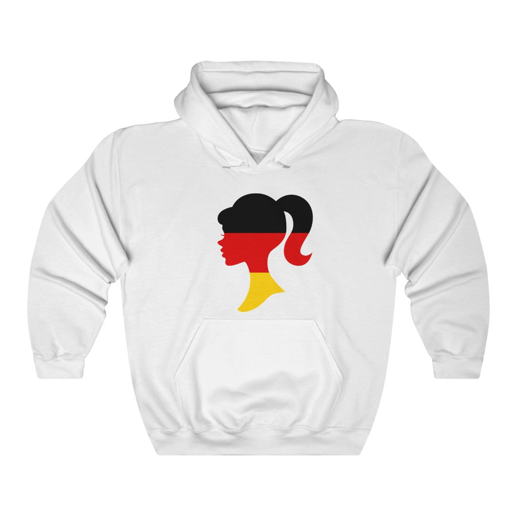 Germany Girl Flag Hoodie Sweatshirt - Unisex