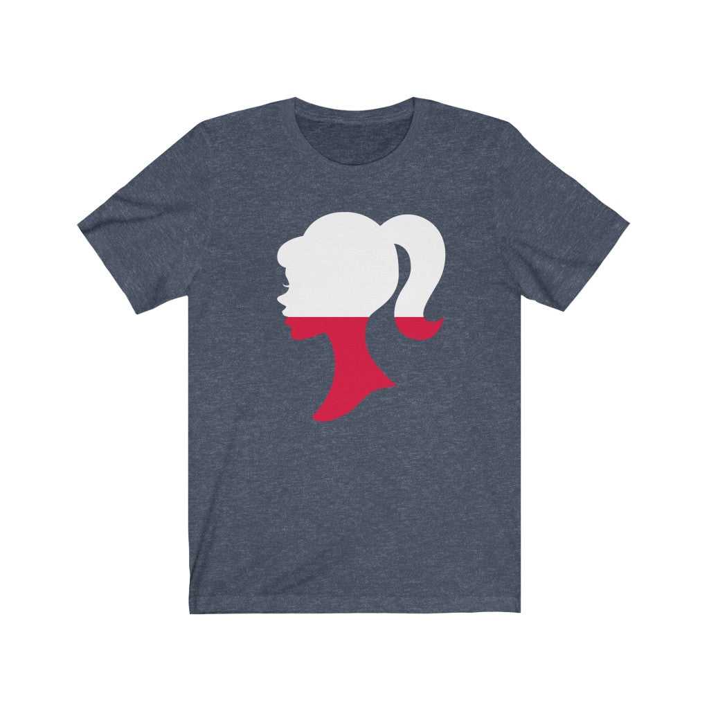 Poland Girl Flag Premium Tee - Unisex