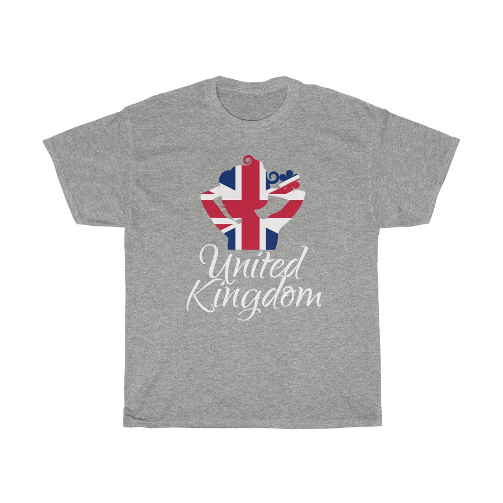 United Kingdom Lady Flag Standard Tee 2 - Unisex