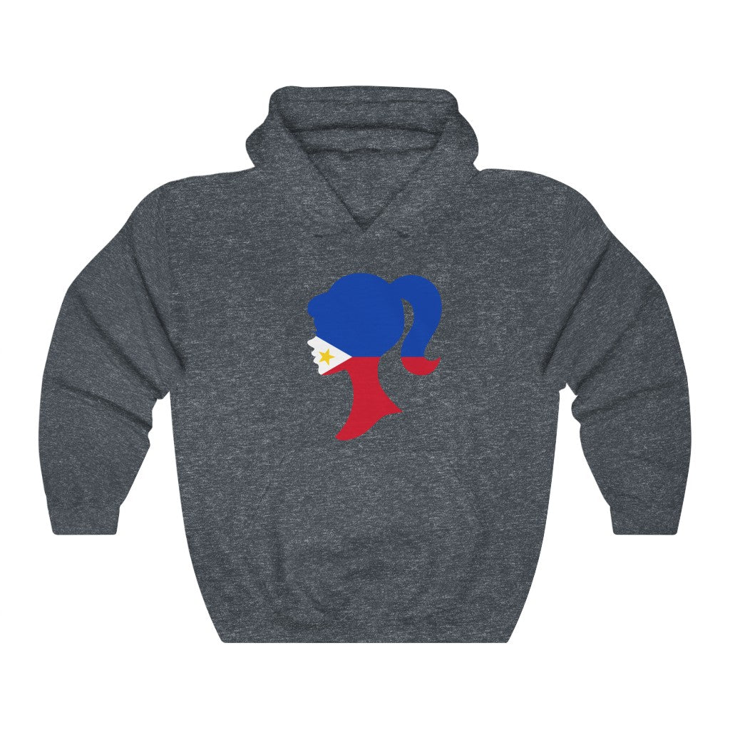 Philippines Girl Flag Hoodie Sweatshirt - Unisex