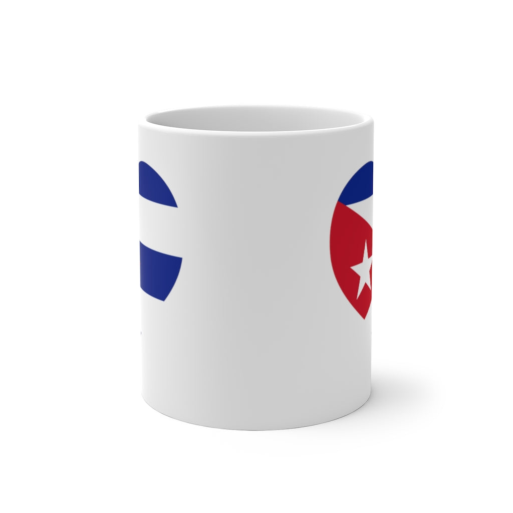 Cuba Heart Color Changing Mug
