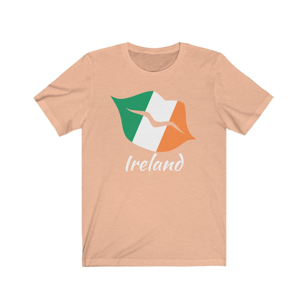 Ireland Lips Flag Premium Tee 2 - Unisex