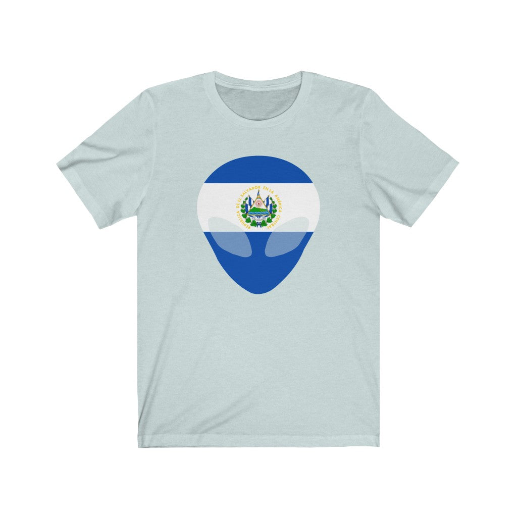 El Salvador Alien Flag Premium Tee - Unisex