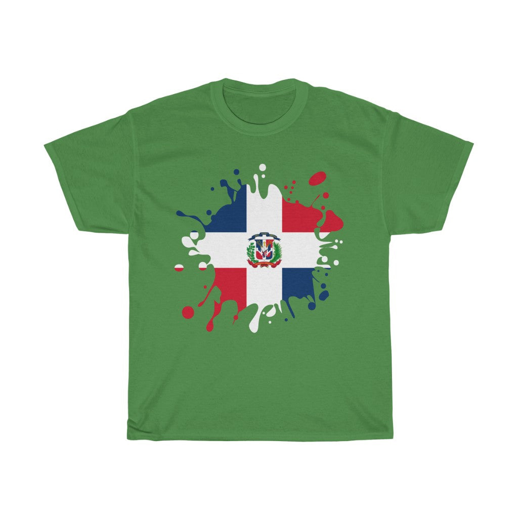 Dominican Republic Splat Flag Standard Tee - Unisex