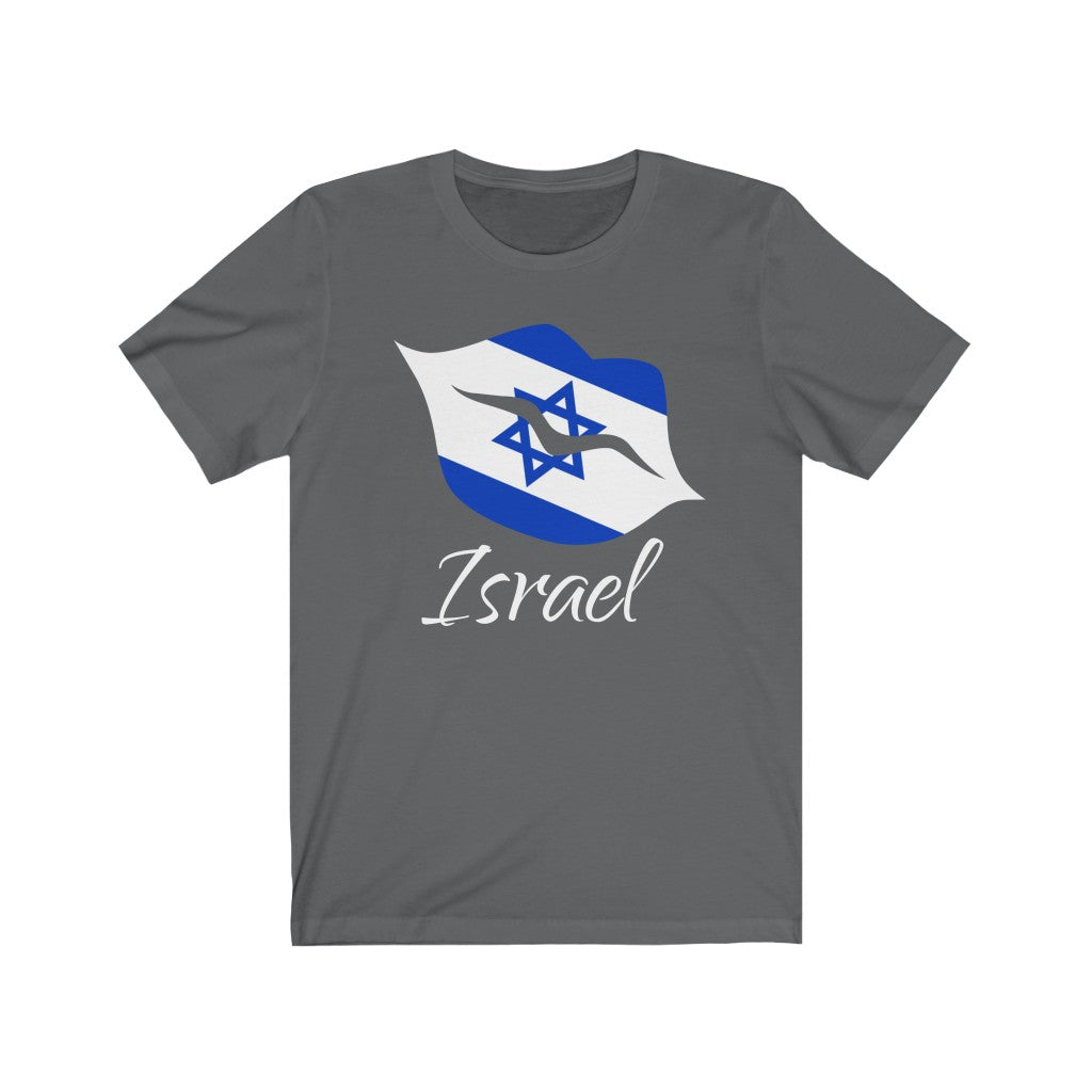 Israel Lips Flag Premium Tee 2 - Unisex
