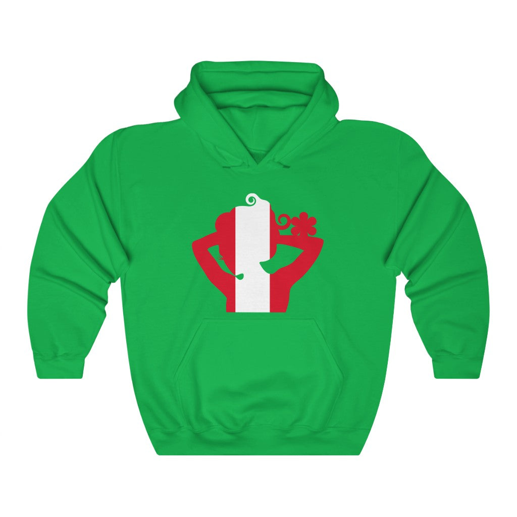 Peru Lady Flag Hoodie Sweatshirt - Unisex