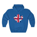 United Kingdom Lady Flag Hoodie Sweatshirt - Unisex