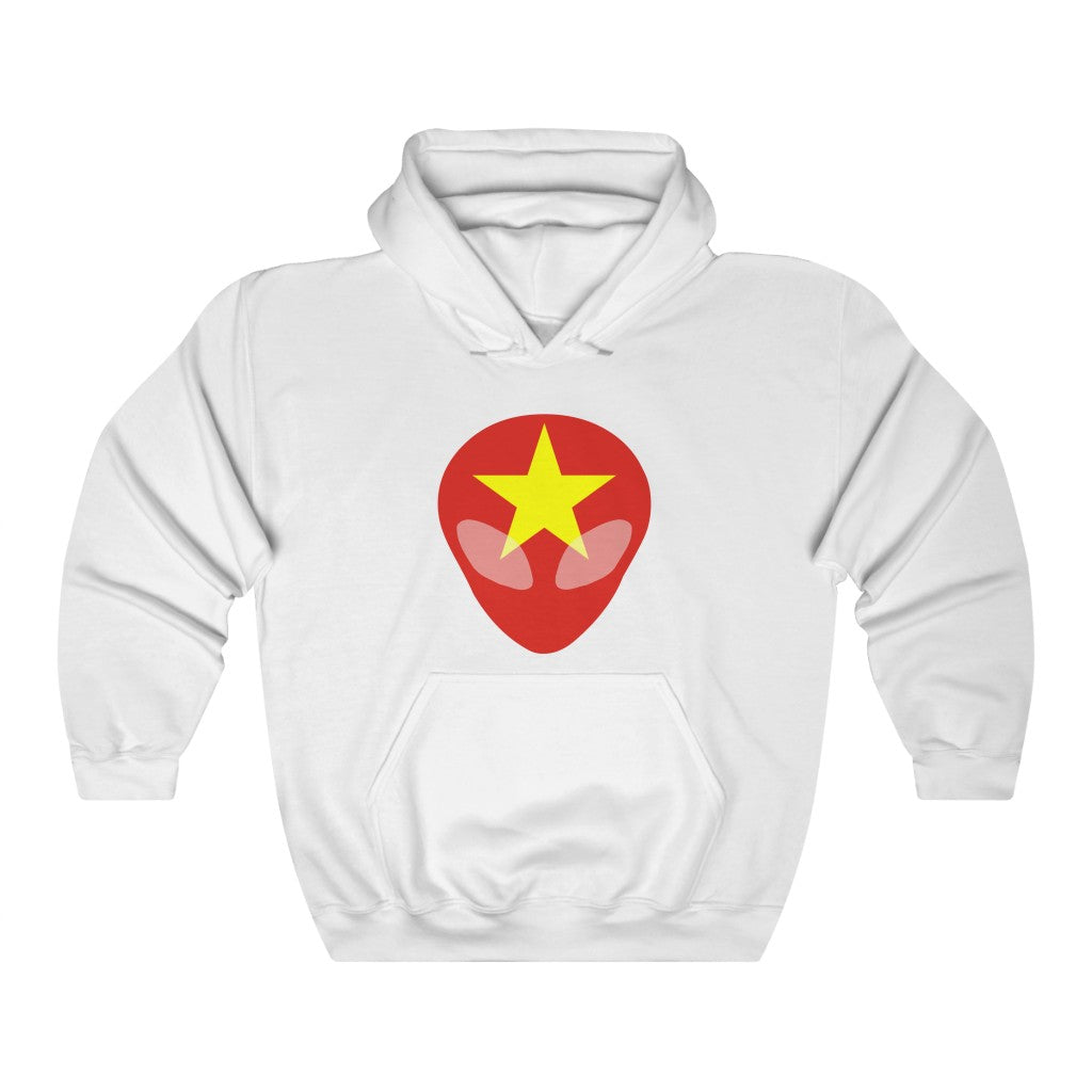 Vietnam Alien Flag Hoodie Sweatshirt - Unisex