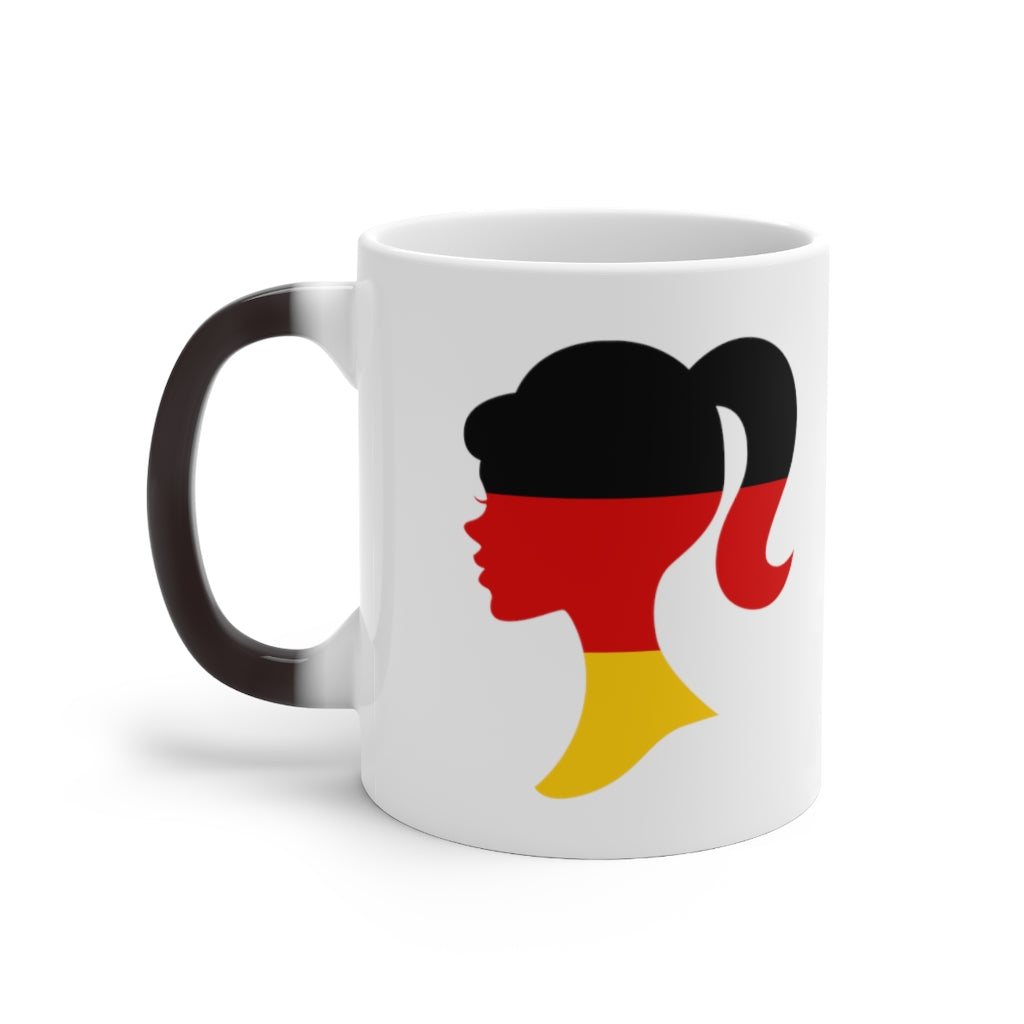 Germany Girl Color Changing Mug