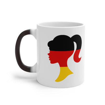 Germany Girl Color Changing Mug
