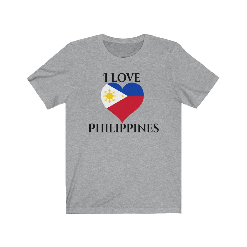 Philippines Heart Flag Premium Tee 1 - Unisex