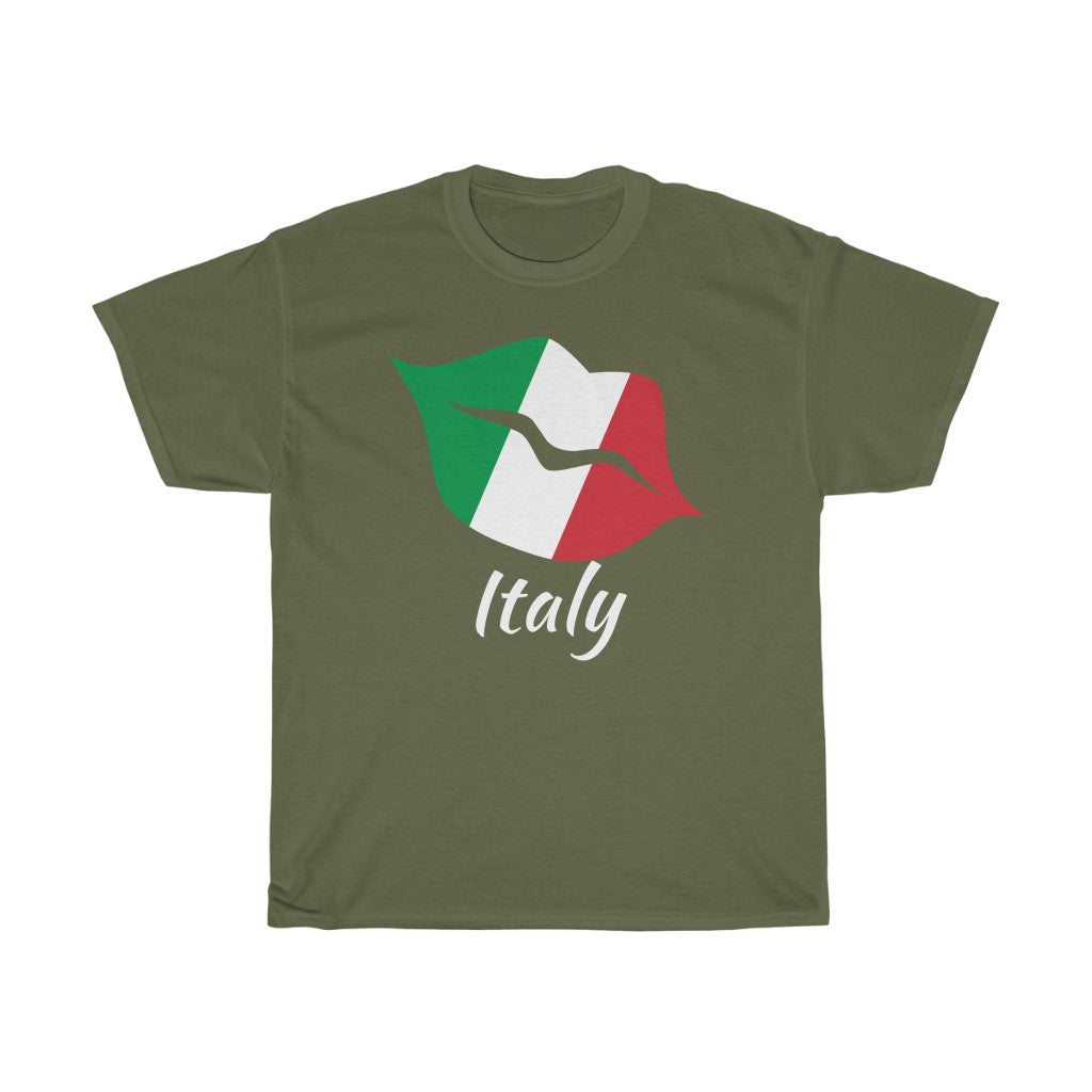 Italy Lips Flag Standard Tee 2 - Unisex