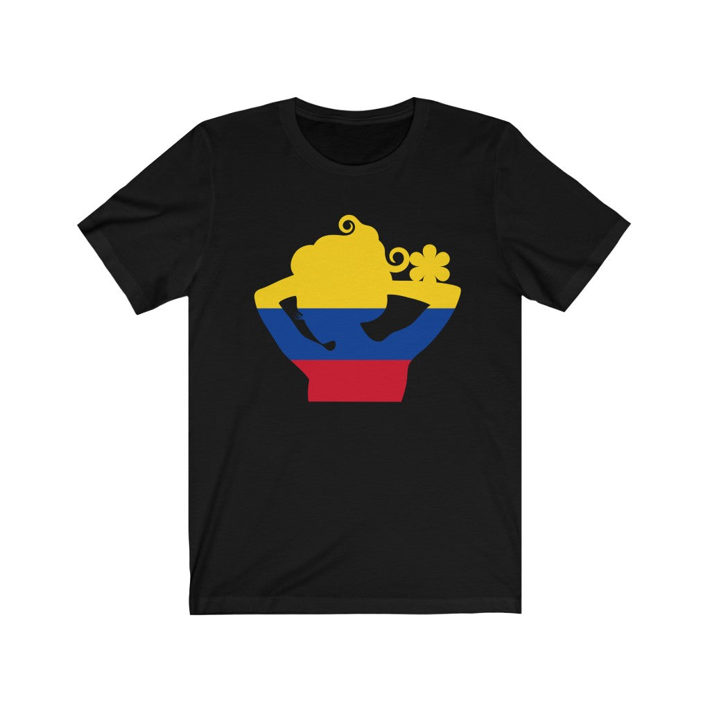 Colombia Lady Flag Premium Tee - Unisex