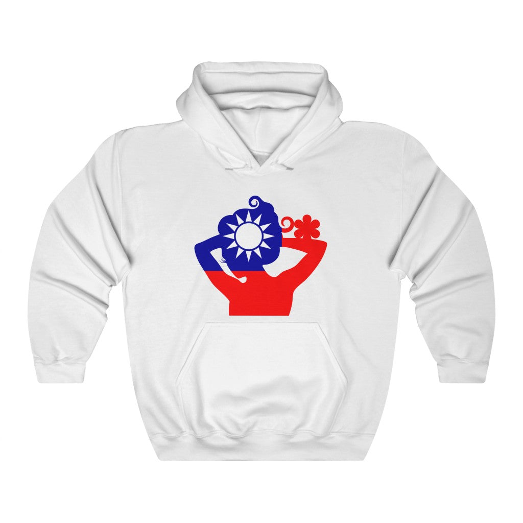 Republic of China - Taiwan Lady Flag Hoodie Sweatshirt - Unisex