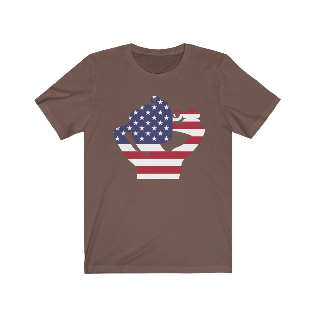 United States of America Lady Flag Premium Tee - Unisex