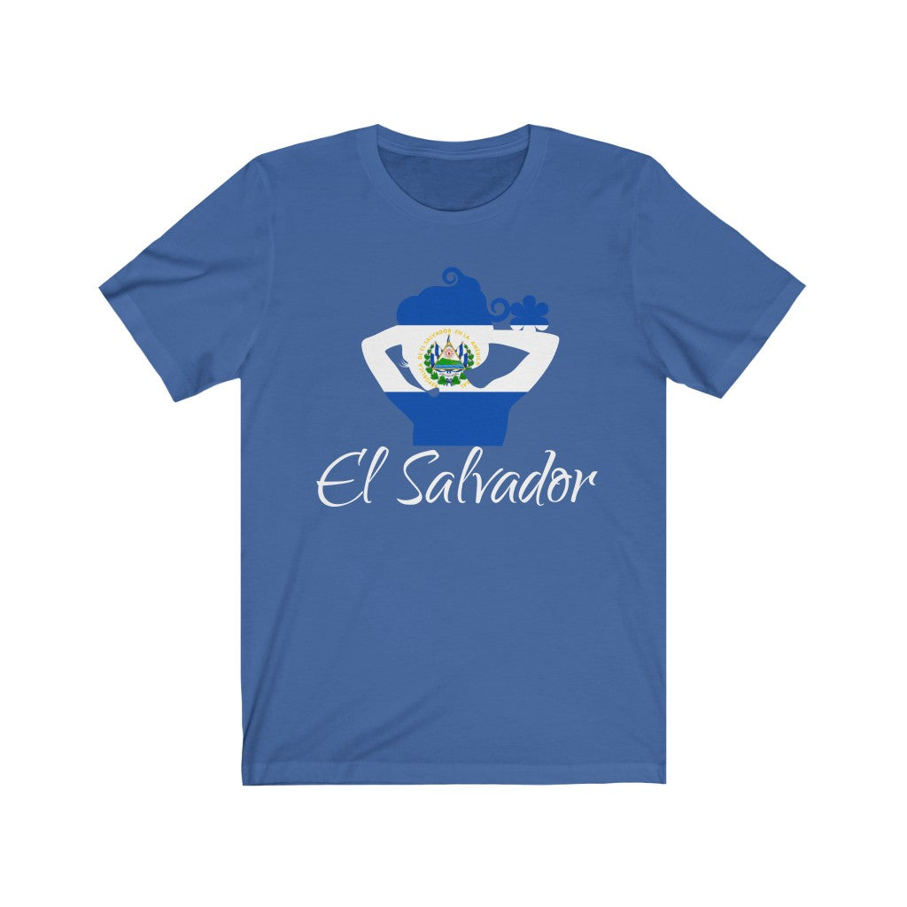 El Salvador Lady Flag Premium Tee 2 - Unisex