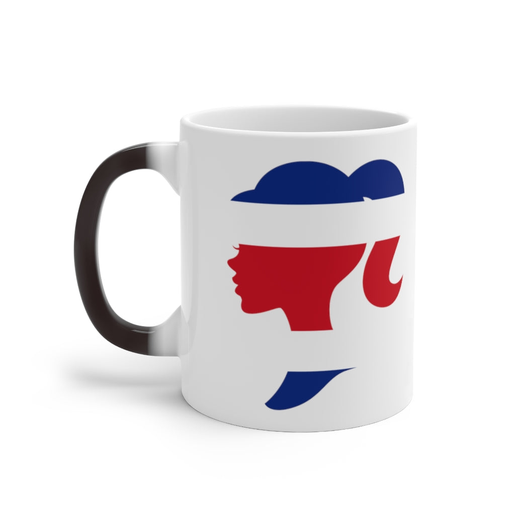 Costa Rica Girl Color Changing Mug