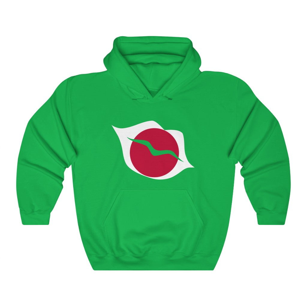 Japan Lips Flag Hoodie Sweatshirt - Unisex