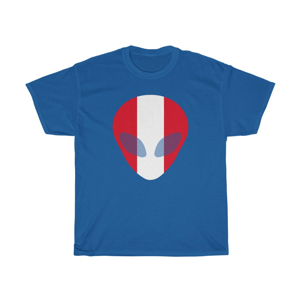 Peru Alien Flag Standard Tee - Unisex