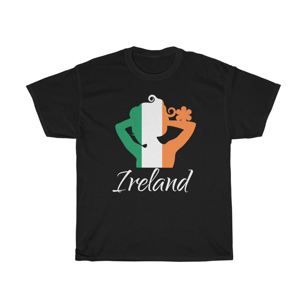 Ireland Lady Flag Standard Tee 2 - Unisex
