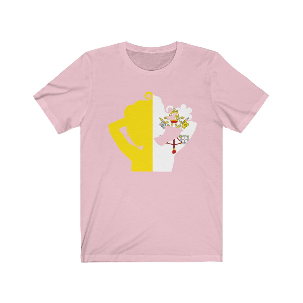 Holy See Lady Flag Premium Tee - Unisex