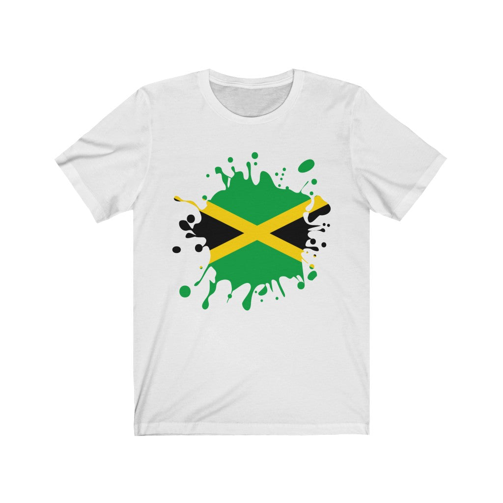 Jamaica Splat Flag Premium Tee - Unisex