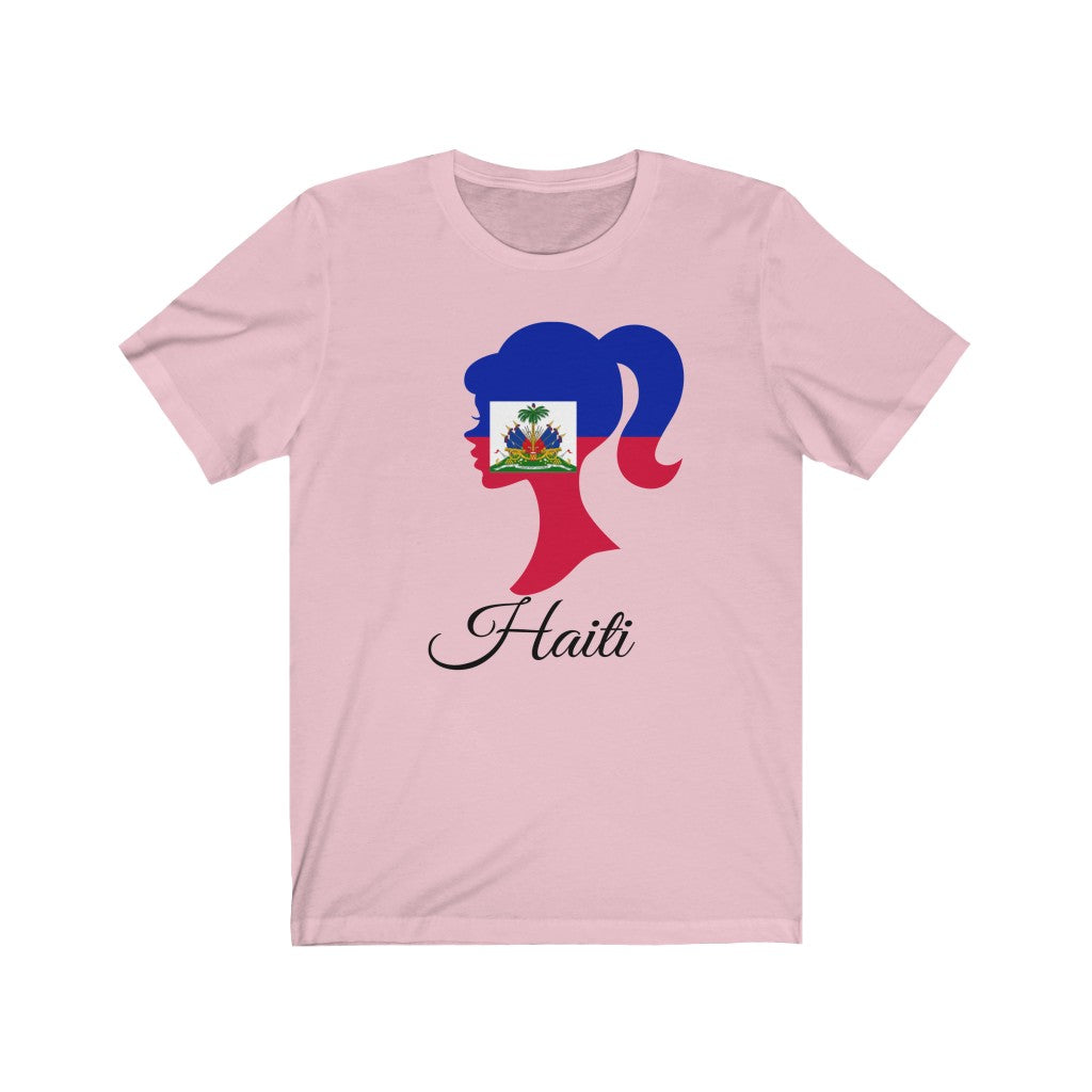 Haiti Girl Flag Premium Tee 1 - Unisex