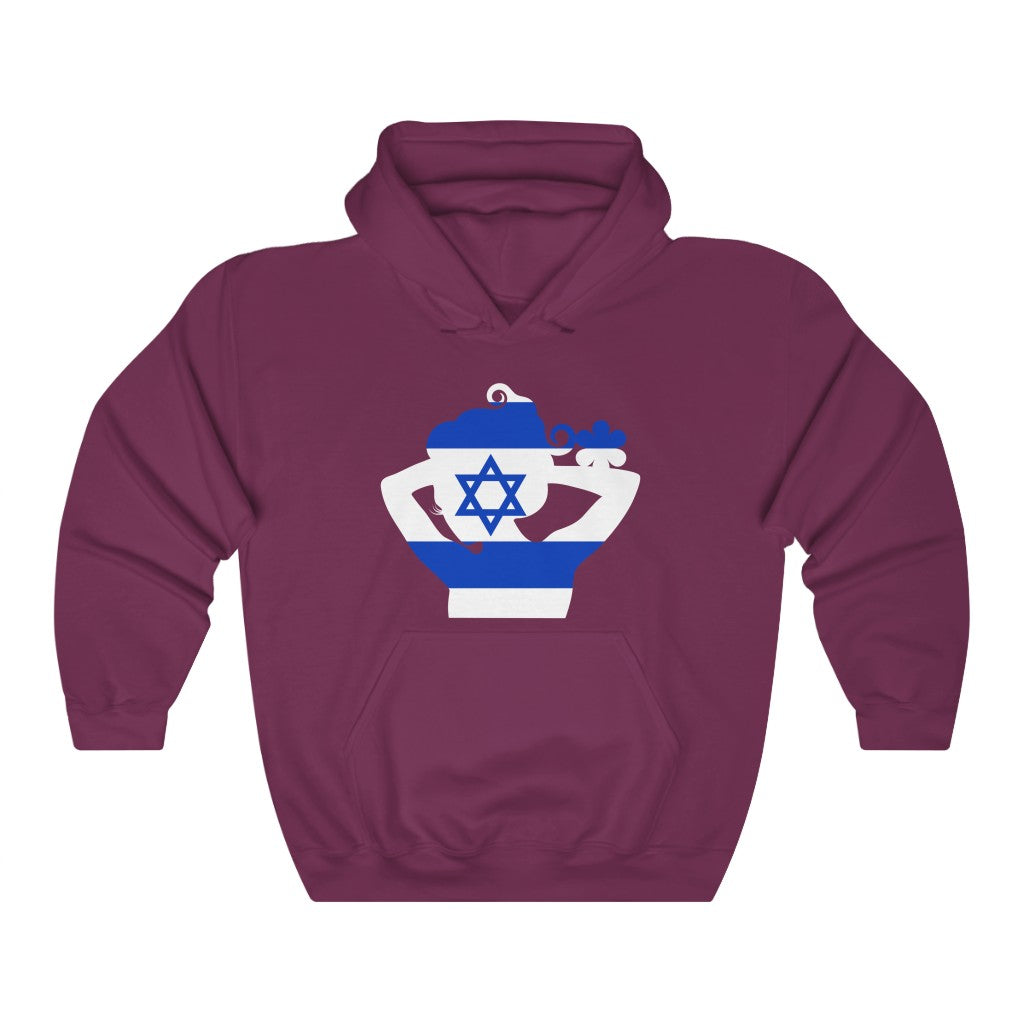 Israel Lady Flag Hoodie Sweatshirt - Unisex