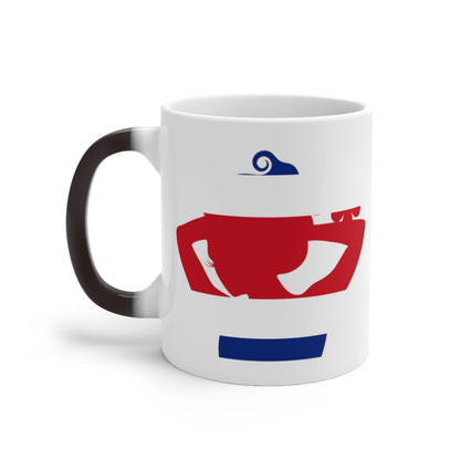 Costa Rica Lady Color Changing Mug