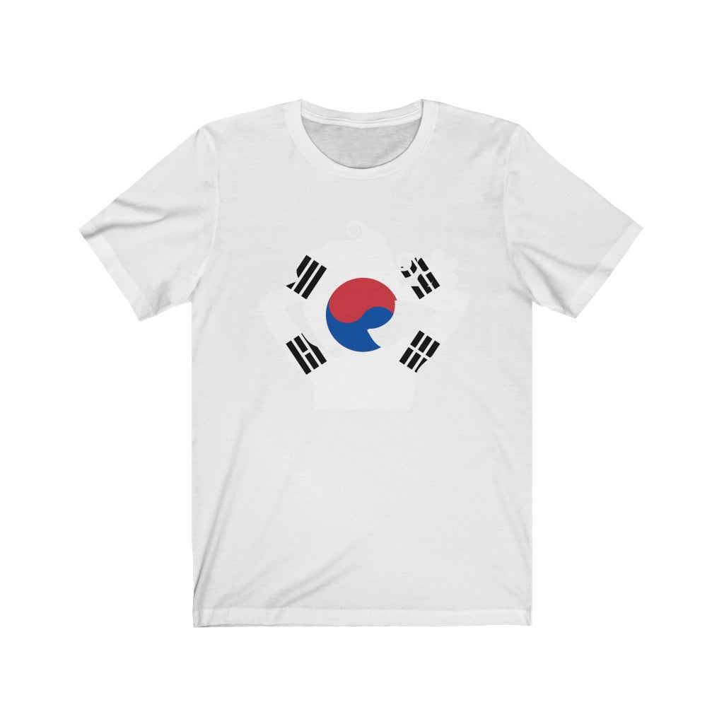 South Korea Lady Flag Premium Tee - Unisex