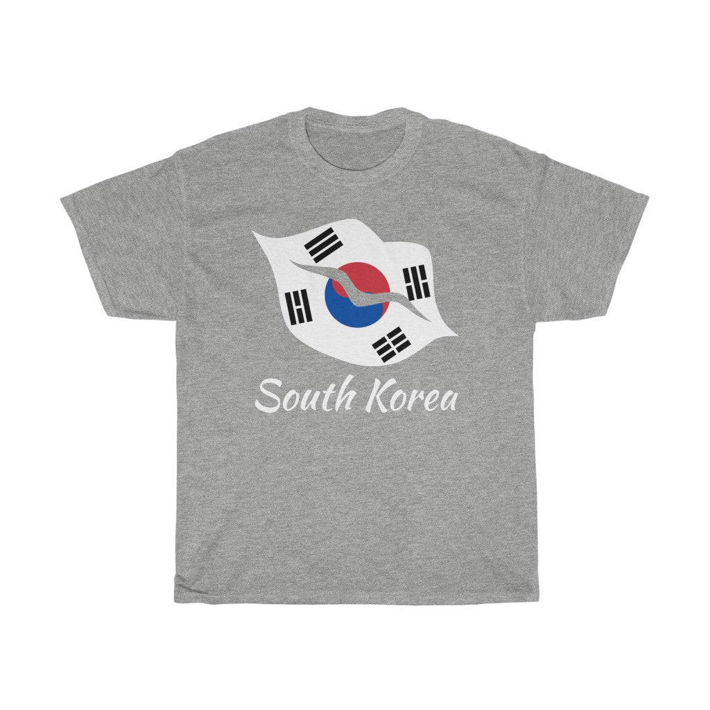 South Korea Lips Flag Standard Tee 2 - Unisex