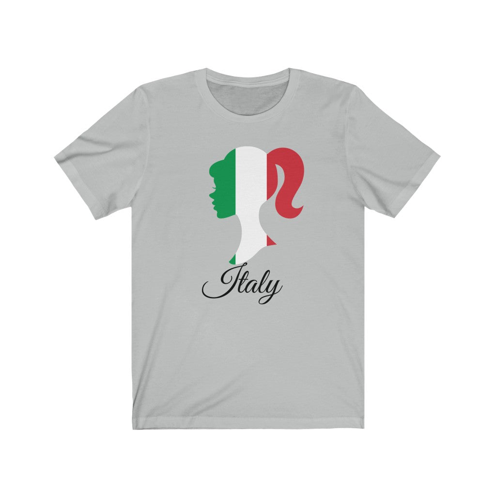 Italy Girl Flag Premium Tee 1 - Unisex
