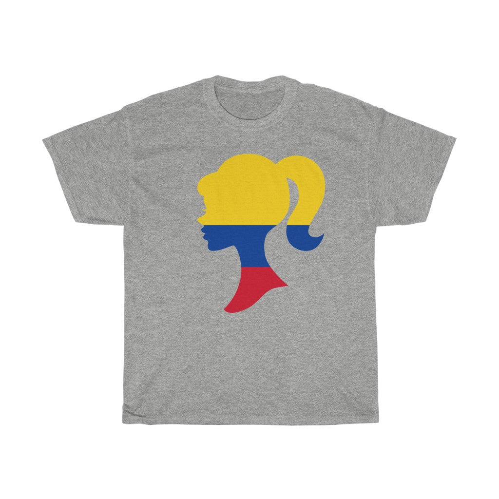 Colombia Girl Flag Standard Tee - Unisex