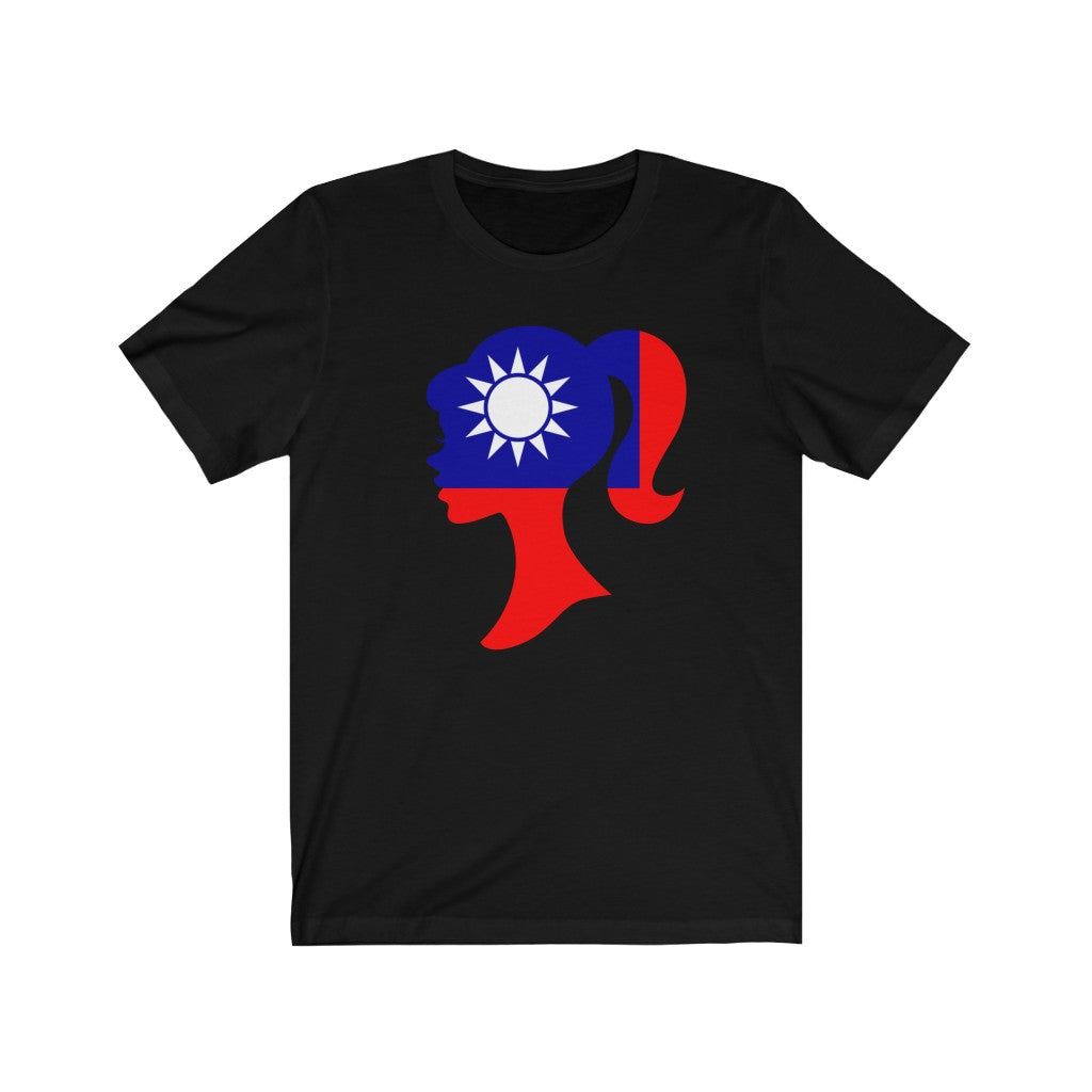 Republic of China - Taiwan Girl Flag Premium Tee - Unisex