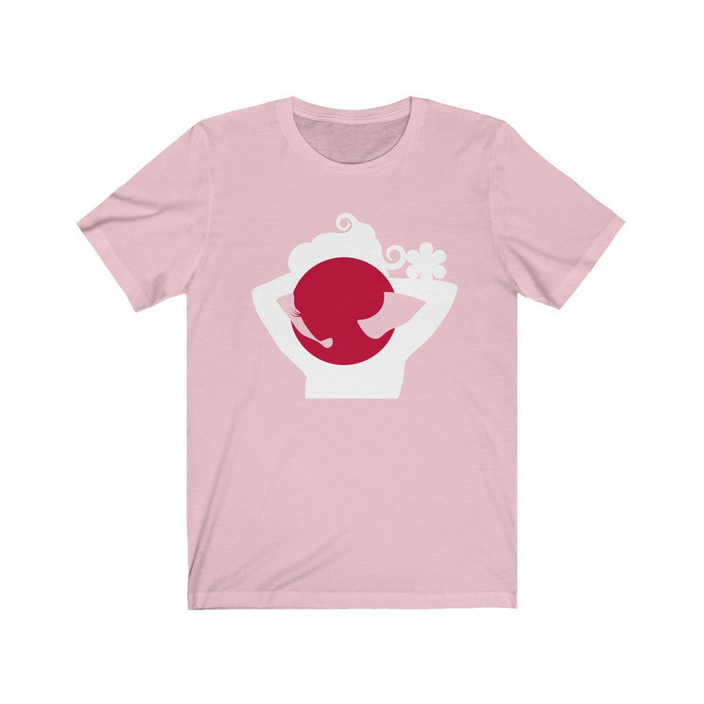 Japan Lady Flag Premium Tee - Unisex