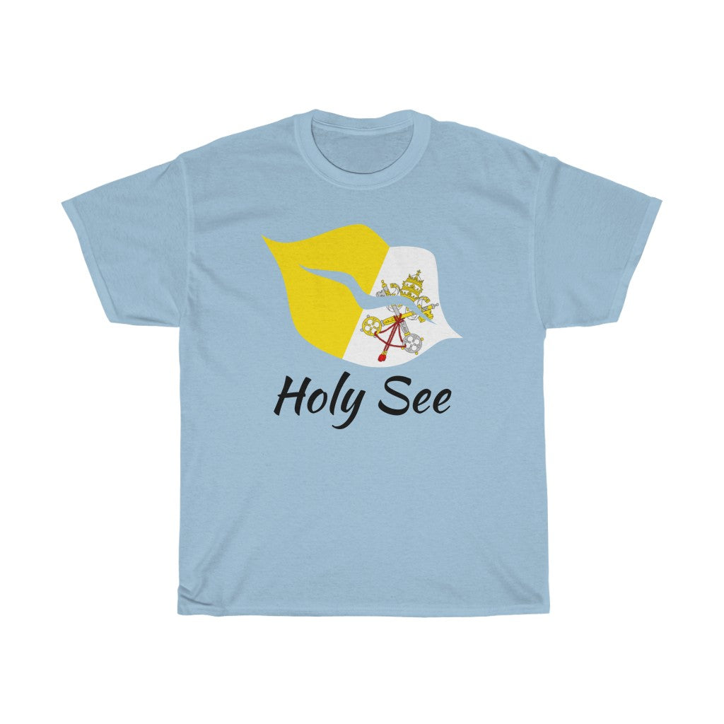 Holy See Lips Flag Standard Tee 1 - Unisex