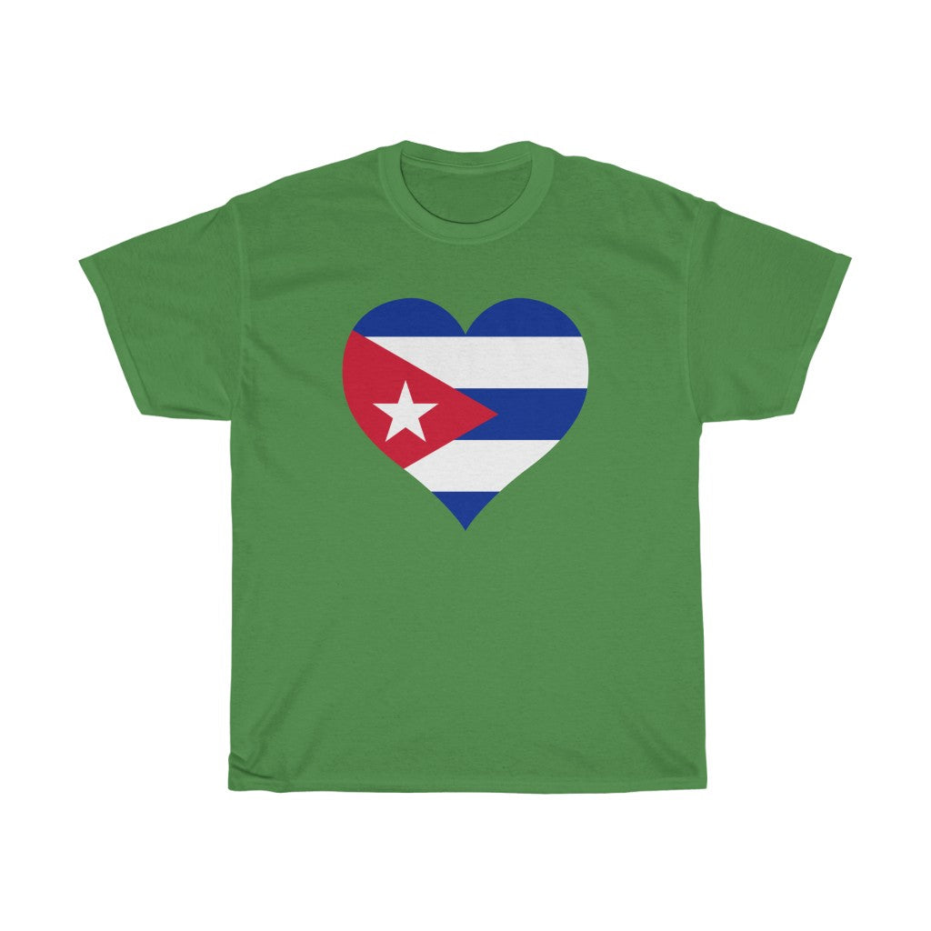 Cuba Heart Flag Standard Tee - Unisex