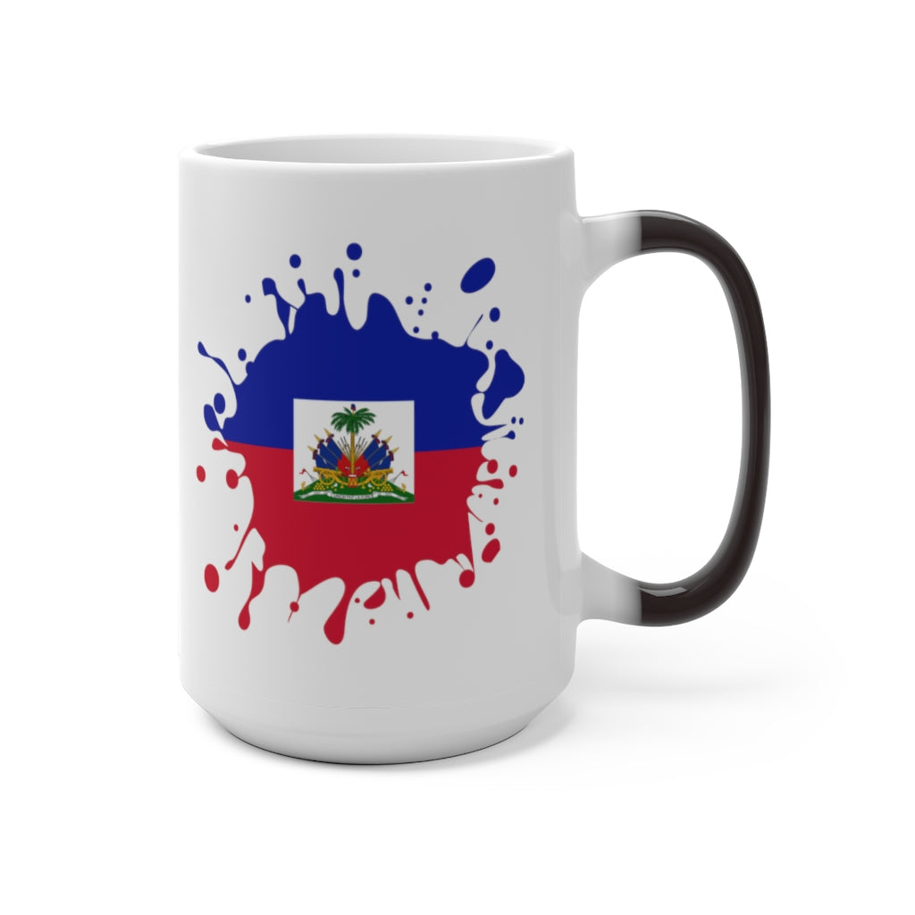 Haiti Splat Color Changing Mug