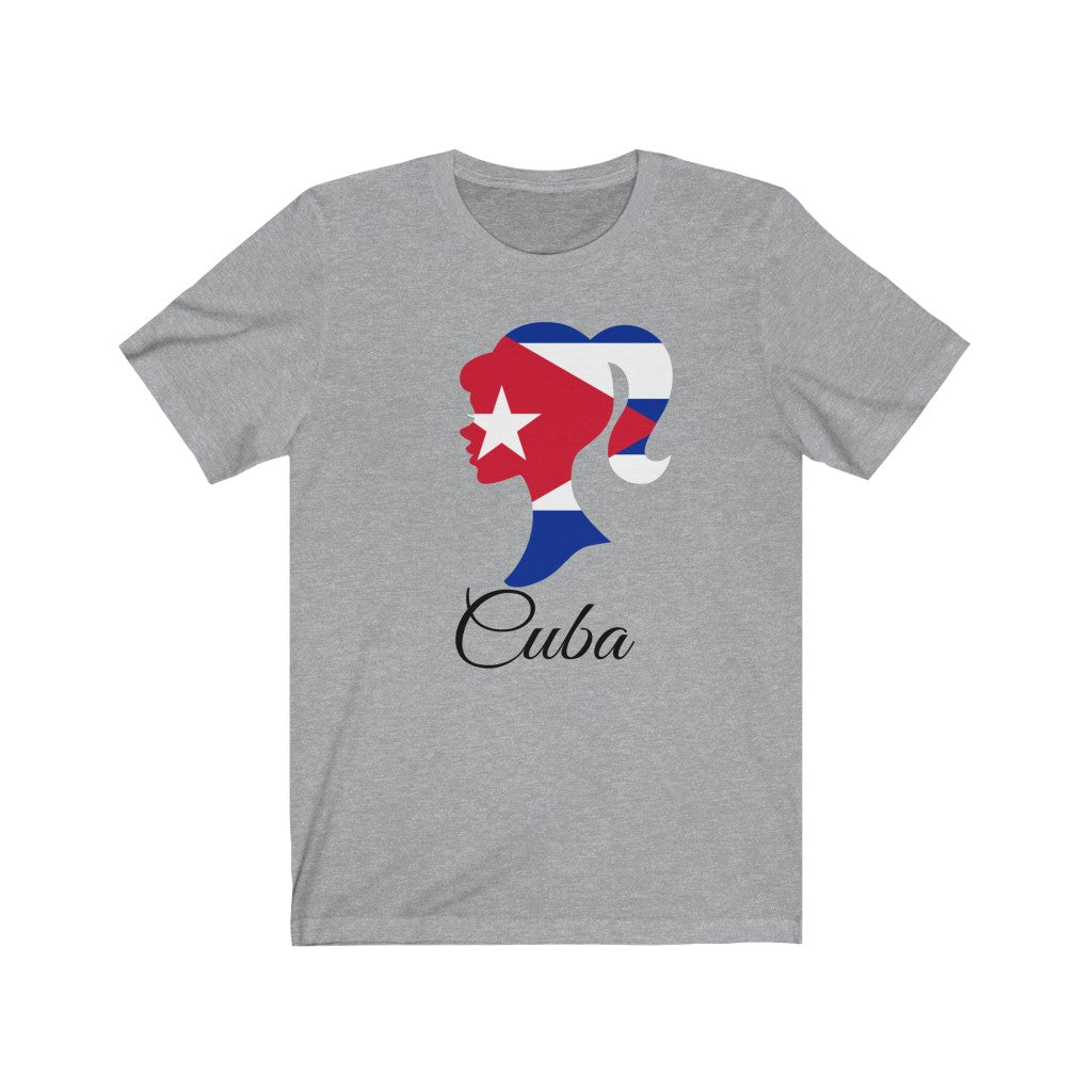 Cuba Girl Flag Premium Tee 1 - Unisex