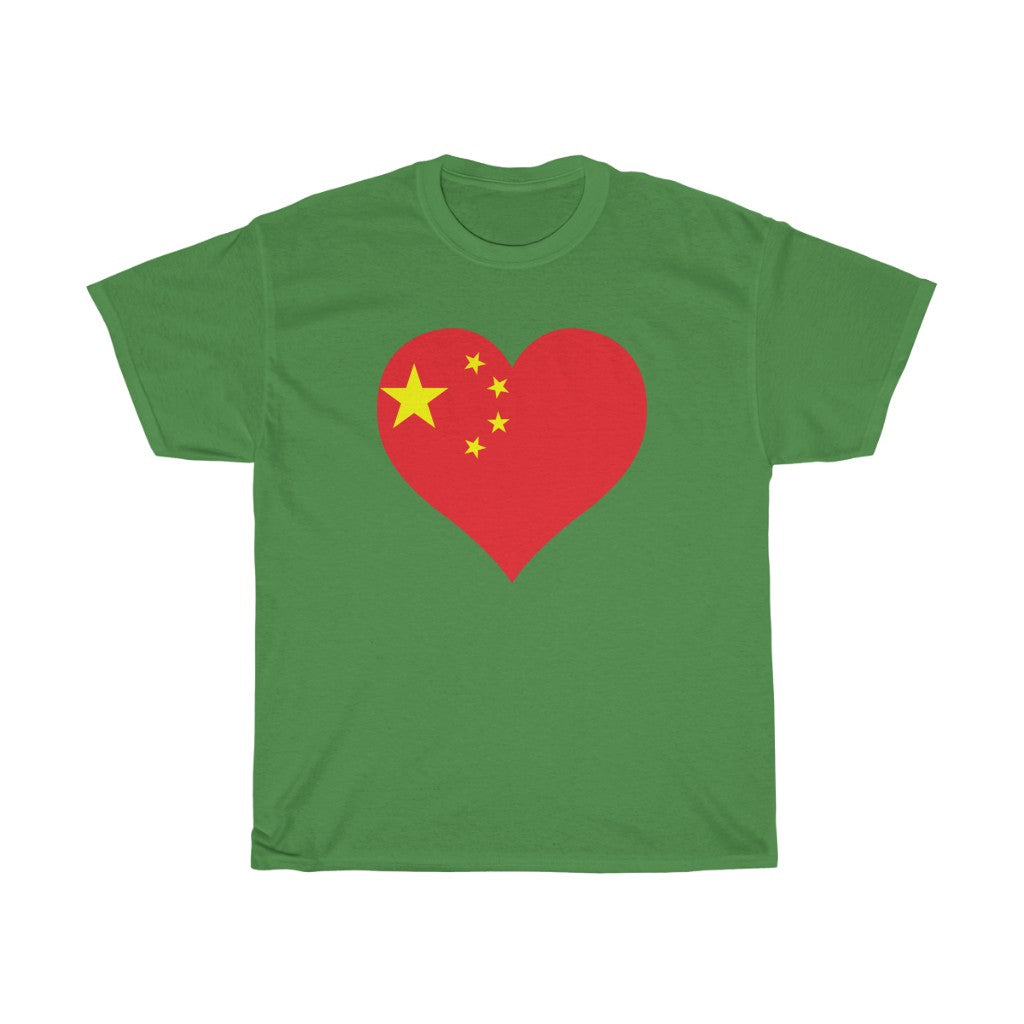 China Heart Flag Standard Tee - Unisex