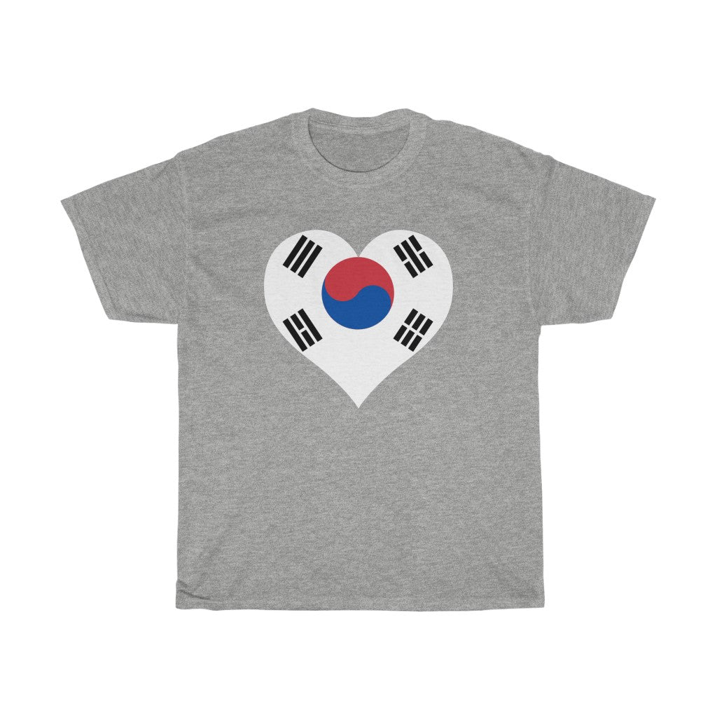 South Korea Heart Flag Standard Tee - Unisex