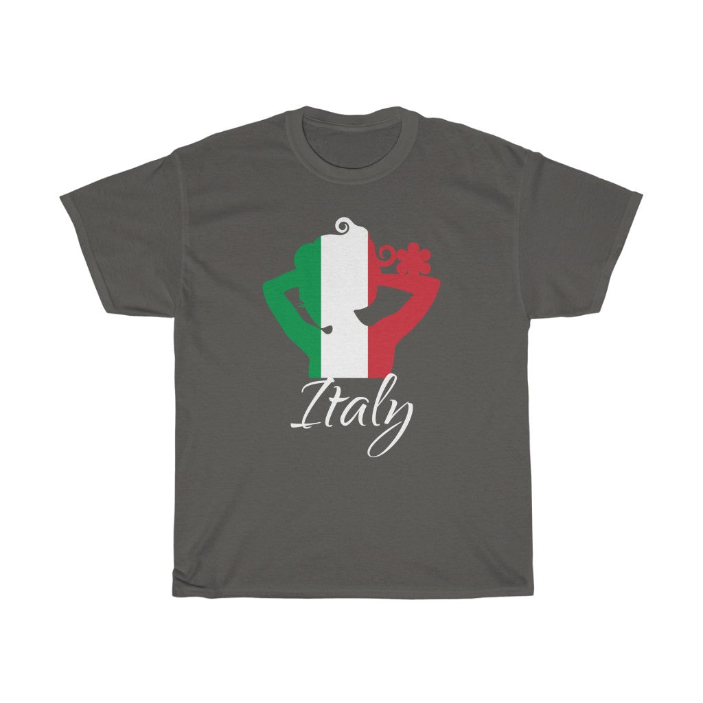 Italy Lady Flag Standard Tee 2 - Unisex