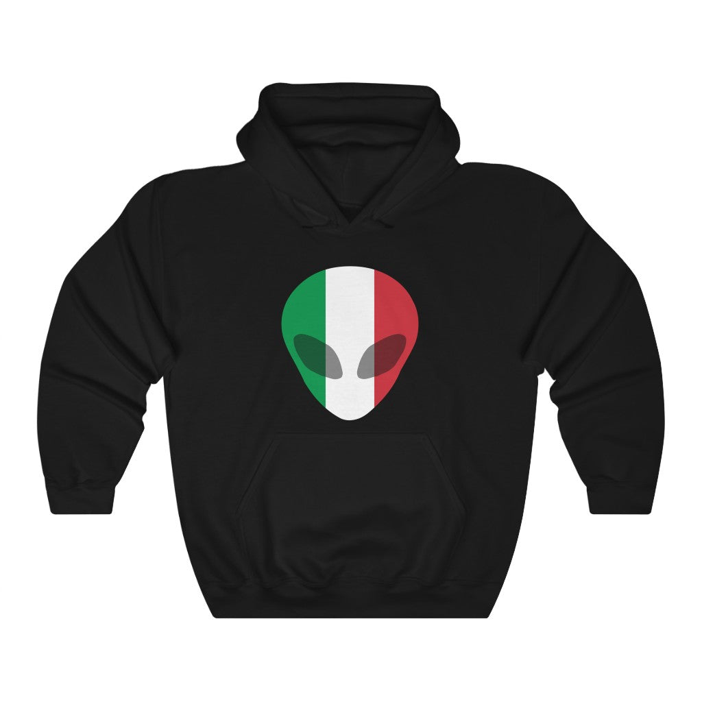 Italy Alien Flag Hoodie Sweatshirt - Unisex