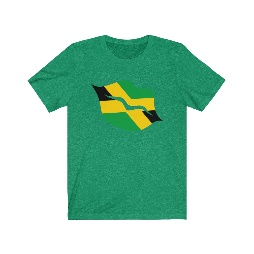 Jamaica Lips Flag Premium Tee - Unisex