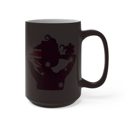 Australia Lady Color Changing Mug