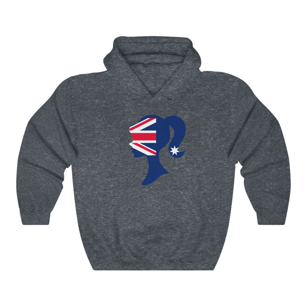 Australia Girl Flag Hoodie Sweatshirt - Unisex
