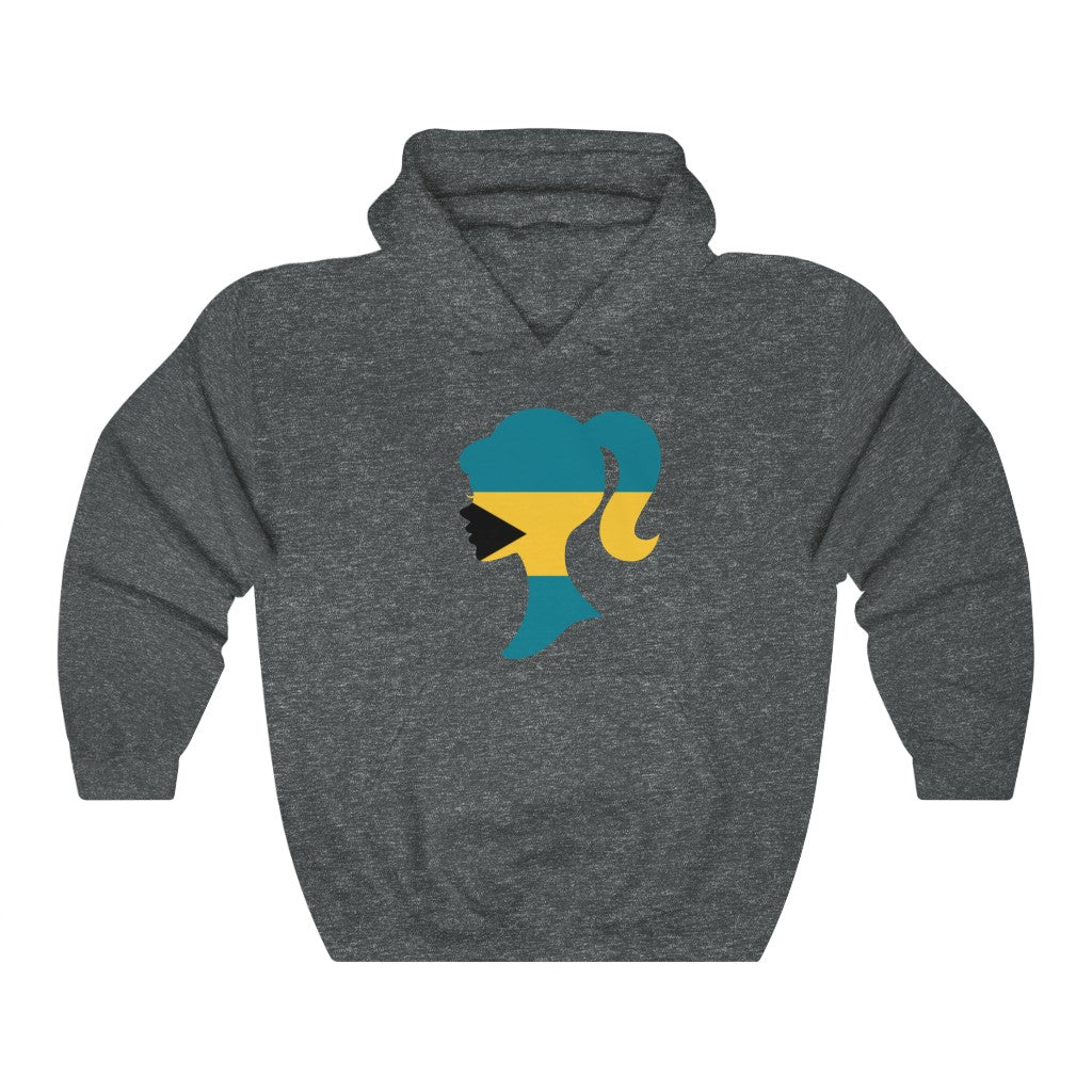 Bahamas Girl Flag Hoodie Sweatshirt - Unisex