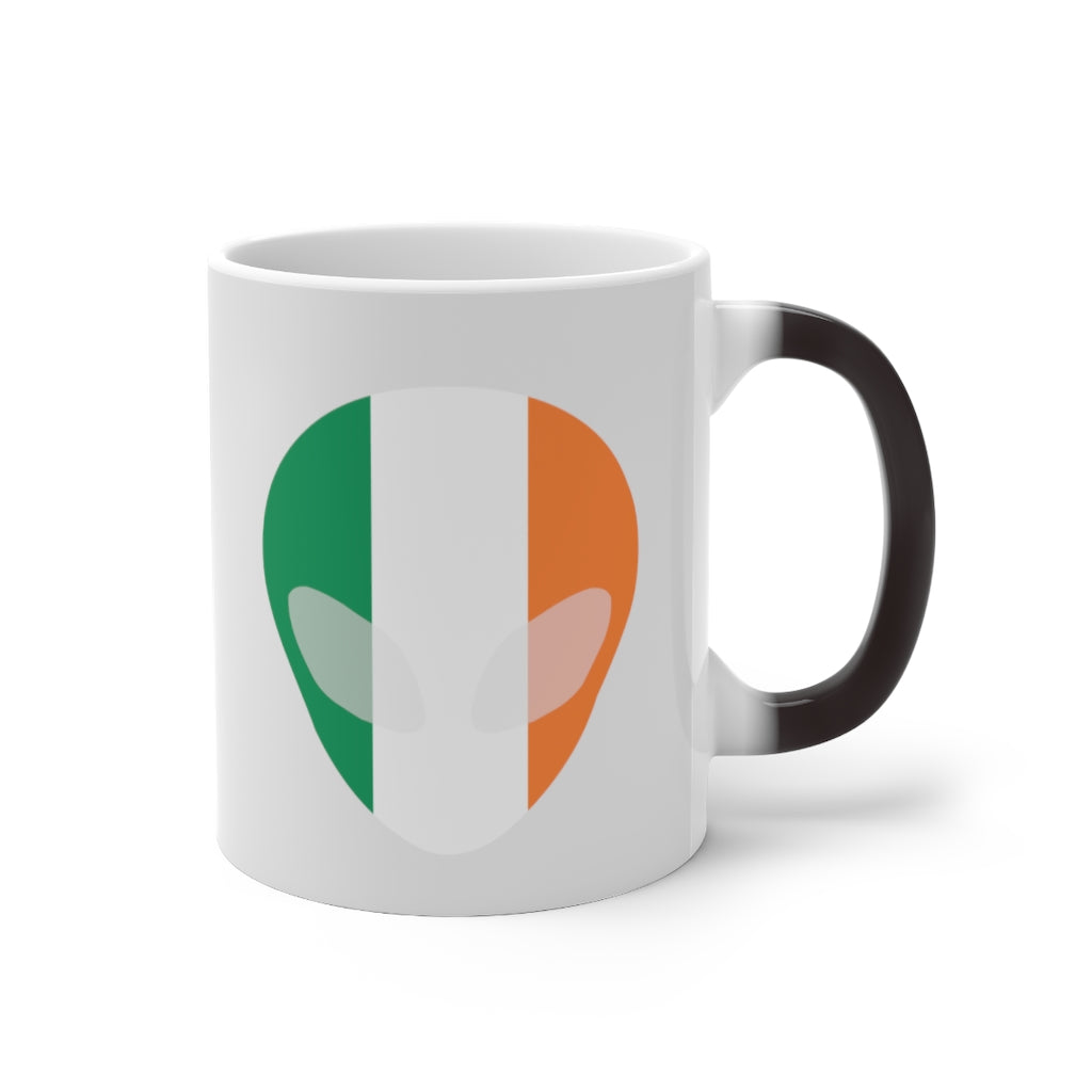 Ireland Alien Color Changing Mug