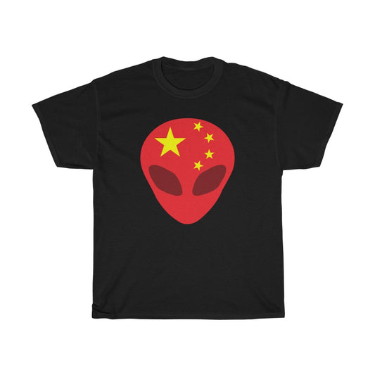 China Alien Flag Standard Tee - Unisex