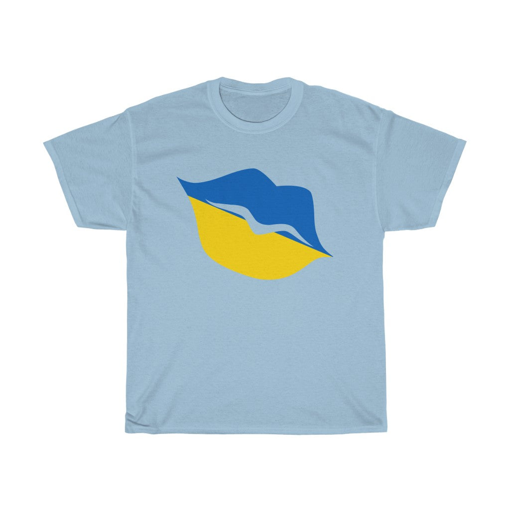 Ukraine Lips Flag Standard Tee - Unisex